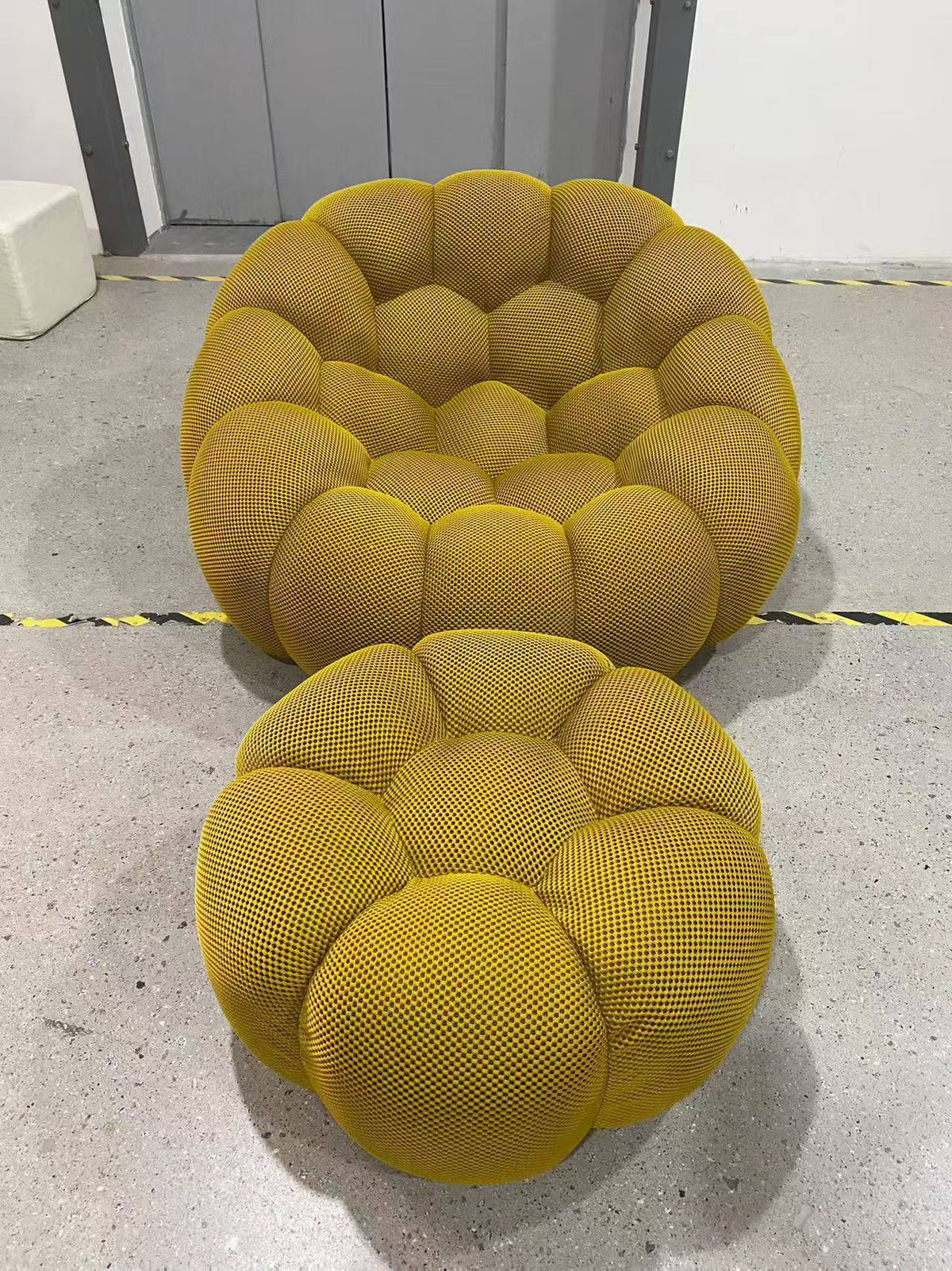 Fauteuil + repose pied Compressé
Bubble