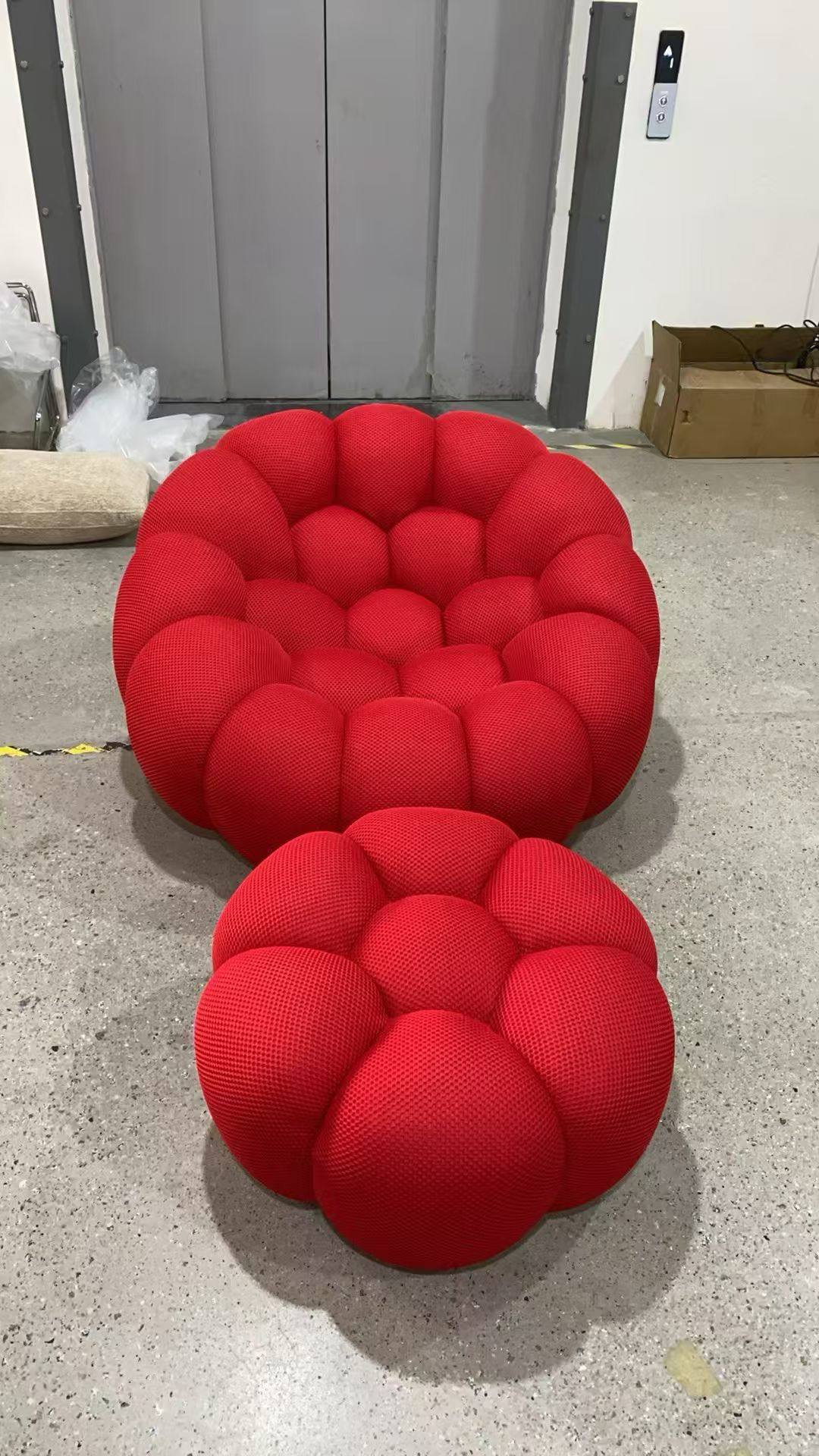 Fauteuil + repose pied Compressé
Bubble