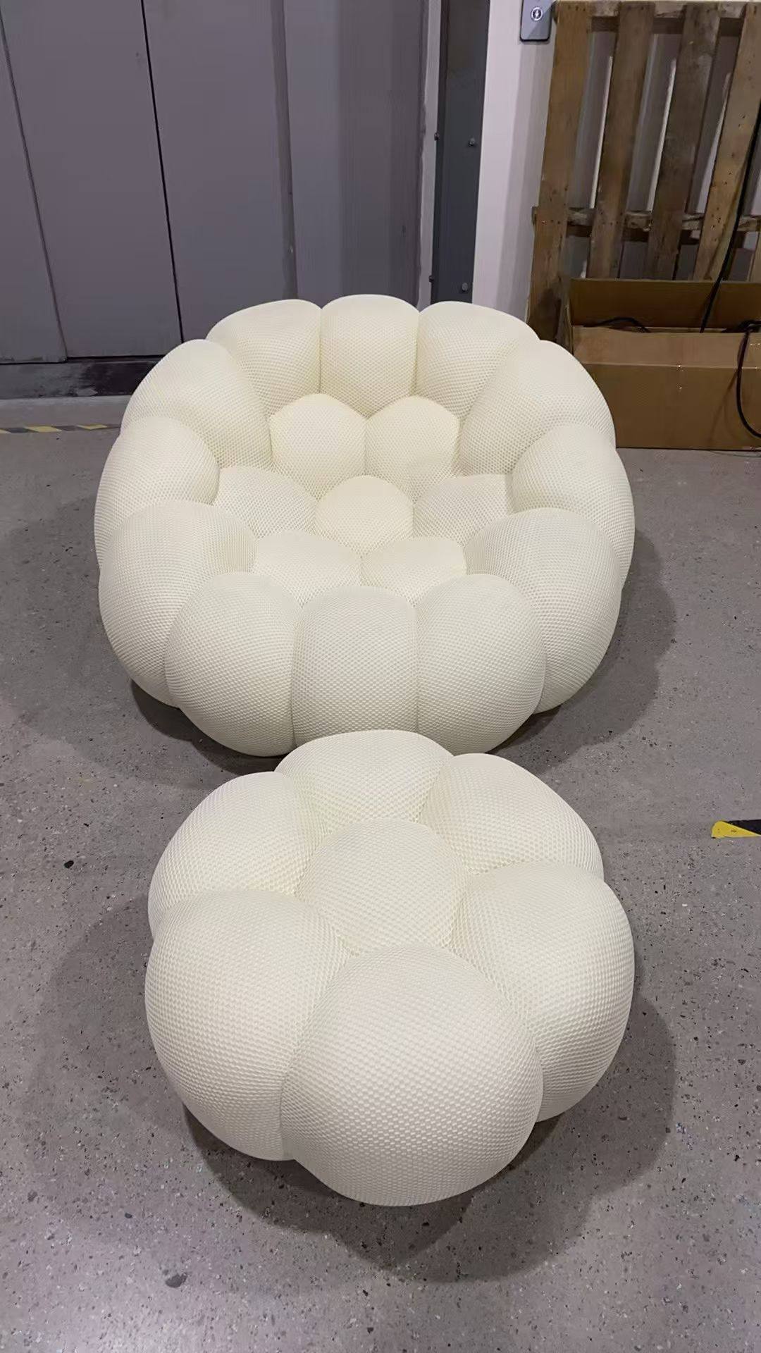 Fauteuil + repose pied Compressé
Bubble
