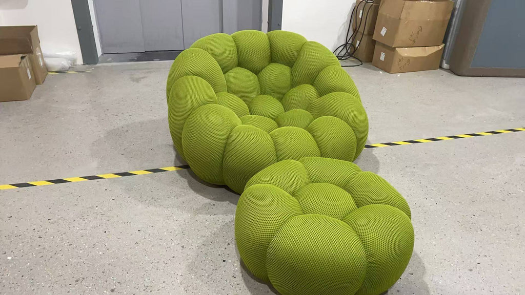 Fauteuil + repose pied Compressé
Bubble