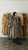 VINTAGE FOX FUR COAT