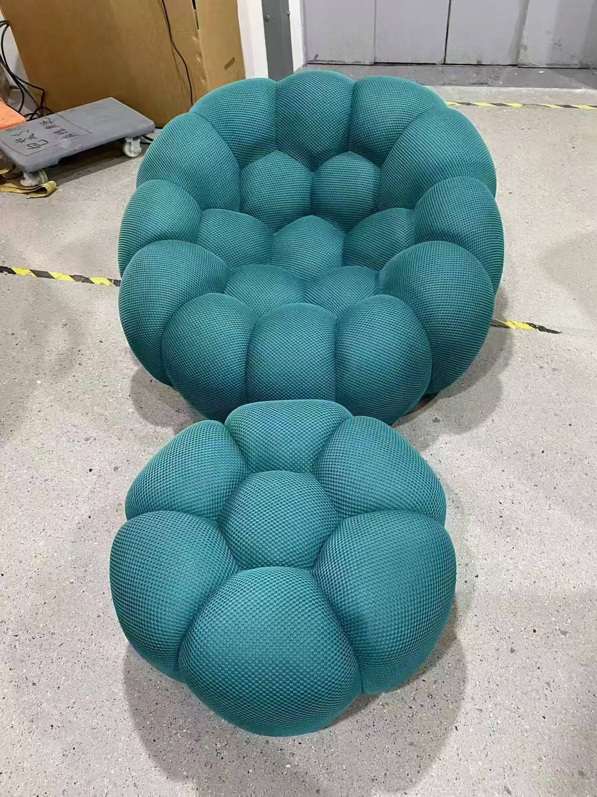Fauteuil + repose pied Compressé
Bubble