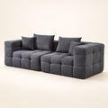Vacuum Packing Modern Fabric Design 3 Seater Sectional Compressed Sofa Set Living Room Furniture For Home — visuel de présentation sans marque