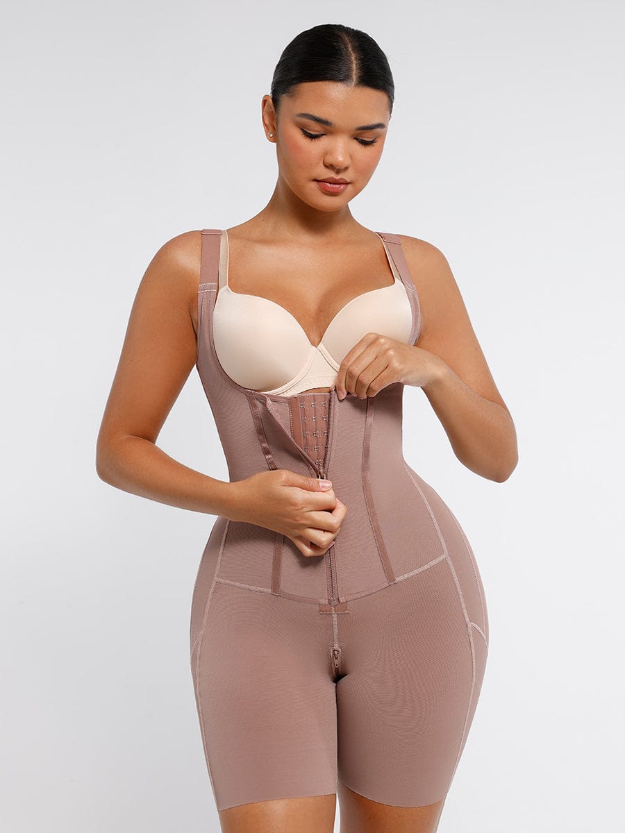 Wholesale Post Surgery U-Shaped Bust Support Two Steel Bones Waist and Abdomen Control Shapewear